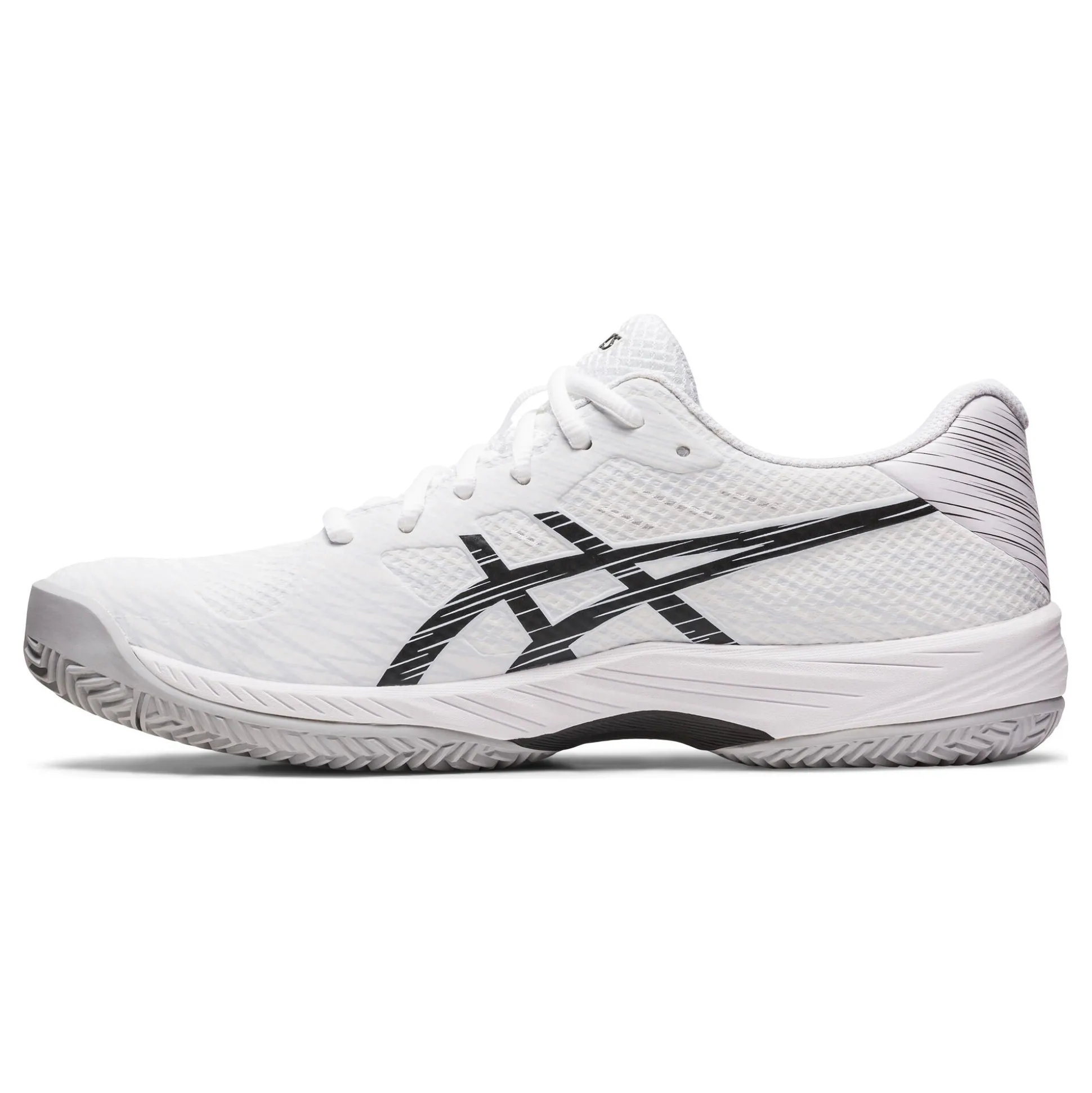Shop Gel-Game 9 Clay Court Shoe Men - White, Black Clay Court Shoes