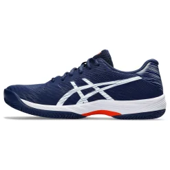 Best Sale Gel-Game 9 Clay Court Shoe Men - Dark Blue, White Clay Court Shoes
