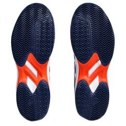 Best Sale Gel-Game 9 Clay Court Shoe Men - Dark Blue, White Clay Court Shoes