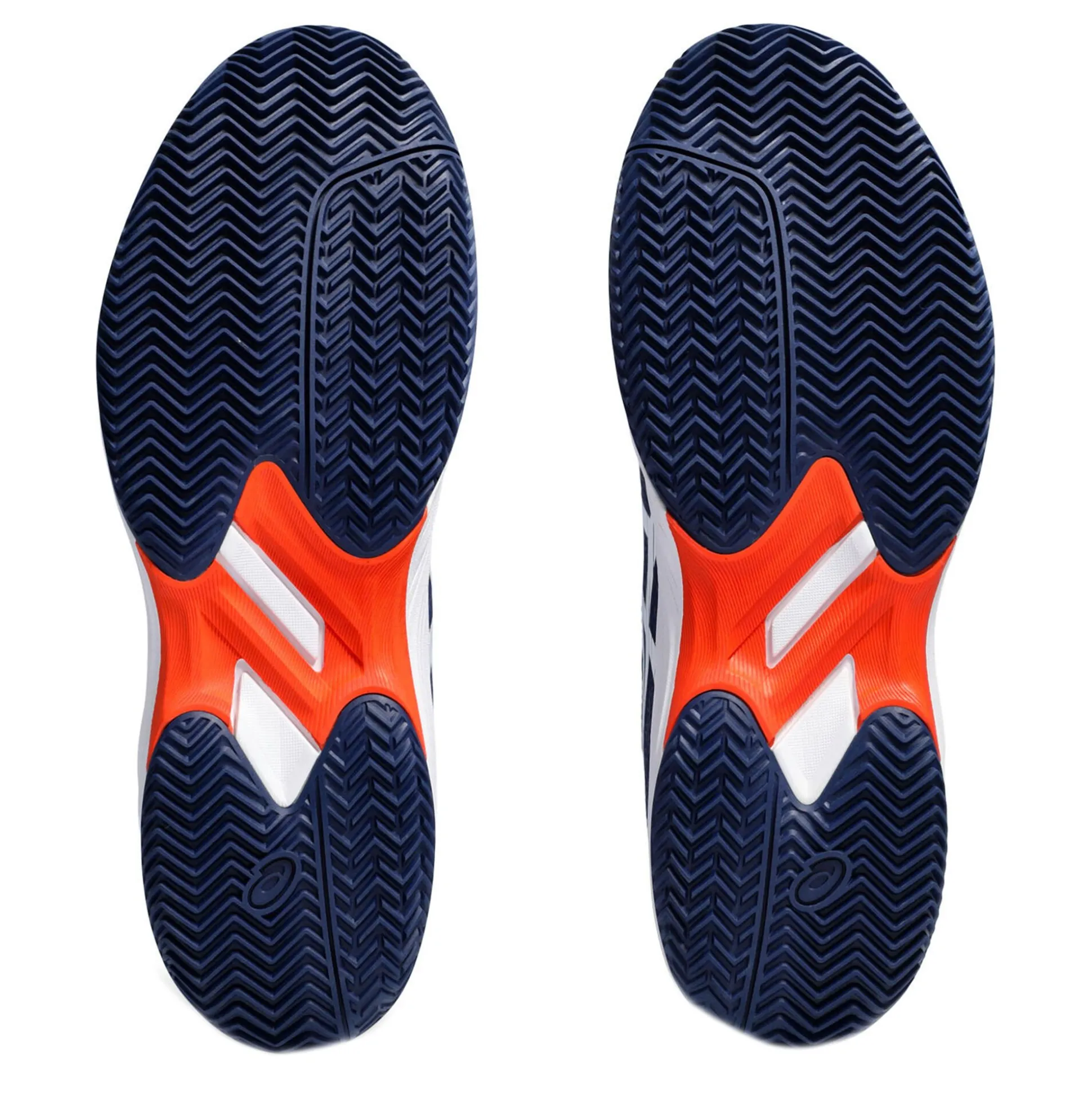 Best Sale Gel-Game 9 Clay Court Shoe Men - Dark Blue, White Clay Court Shoes
