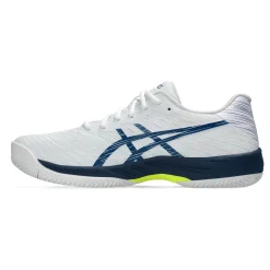 Outlet Gel-Game 9 Clay Court Shoe Men - White, Blue Clay Court Shoes