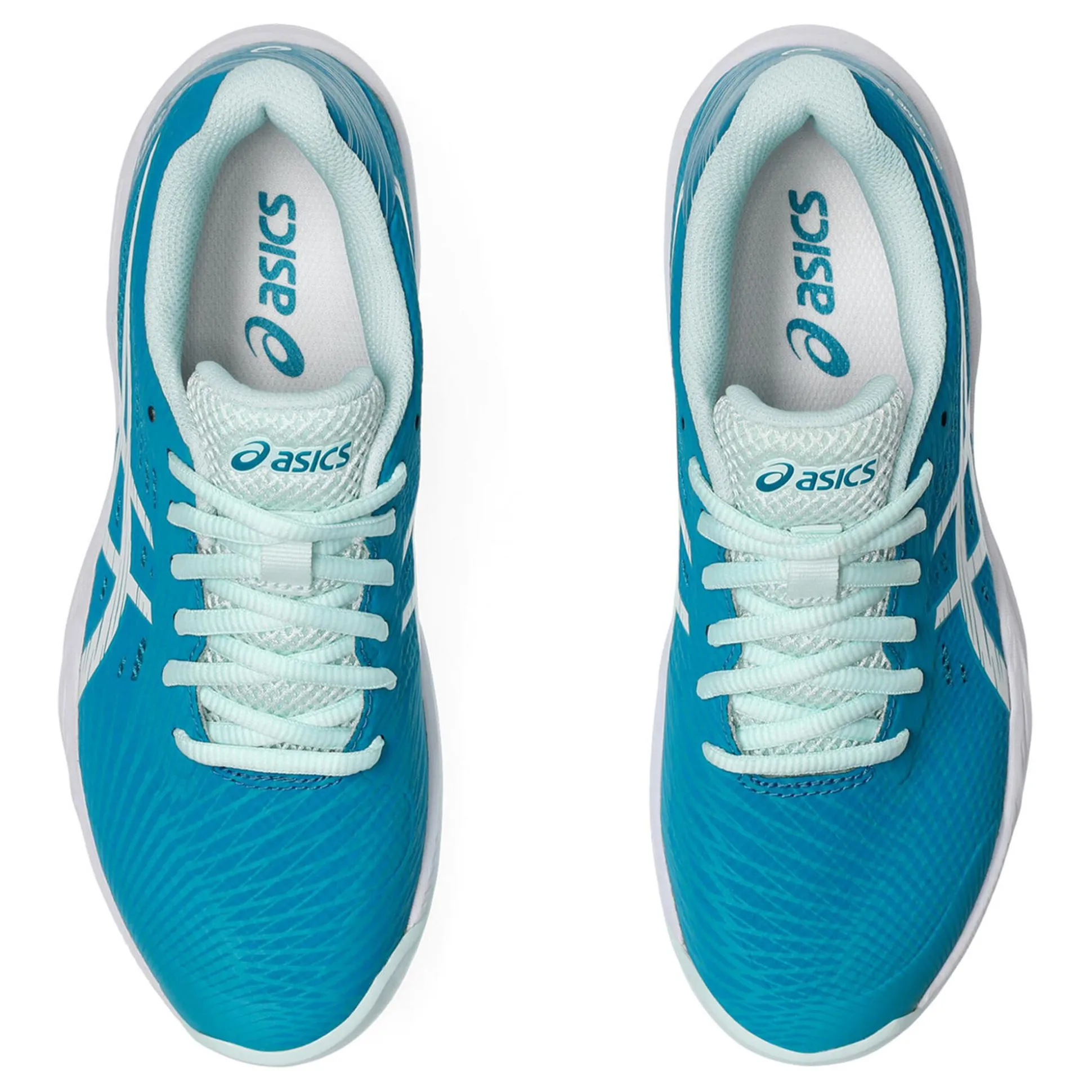 Cheap Gel-Game 9 Clay Court Shoe Women - Blue, White Clay Court Shoes