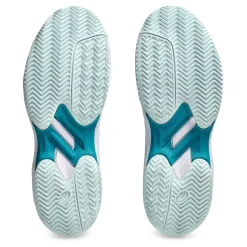 Cheap Gel-Game 9 Clay Court Shoe Women - Blue, White Clay Court Shoes