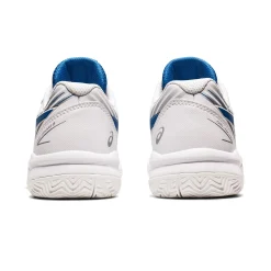 Flash Sale Gel-Game 8 GS Clay Court Shoe Kids - White, Blue Clay Court Shoes