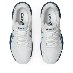 Sale Gel-Game 9 GS Clay Court Shoe Kids - White, Blue Clay Court Shoes