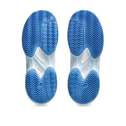 Shop Gel-Game 10 GS Clay Court Shoe Kids - White, Blue Clay Court Shoes