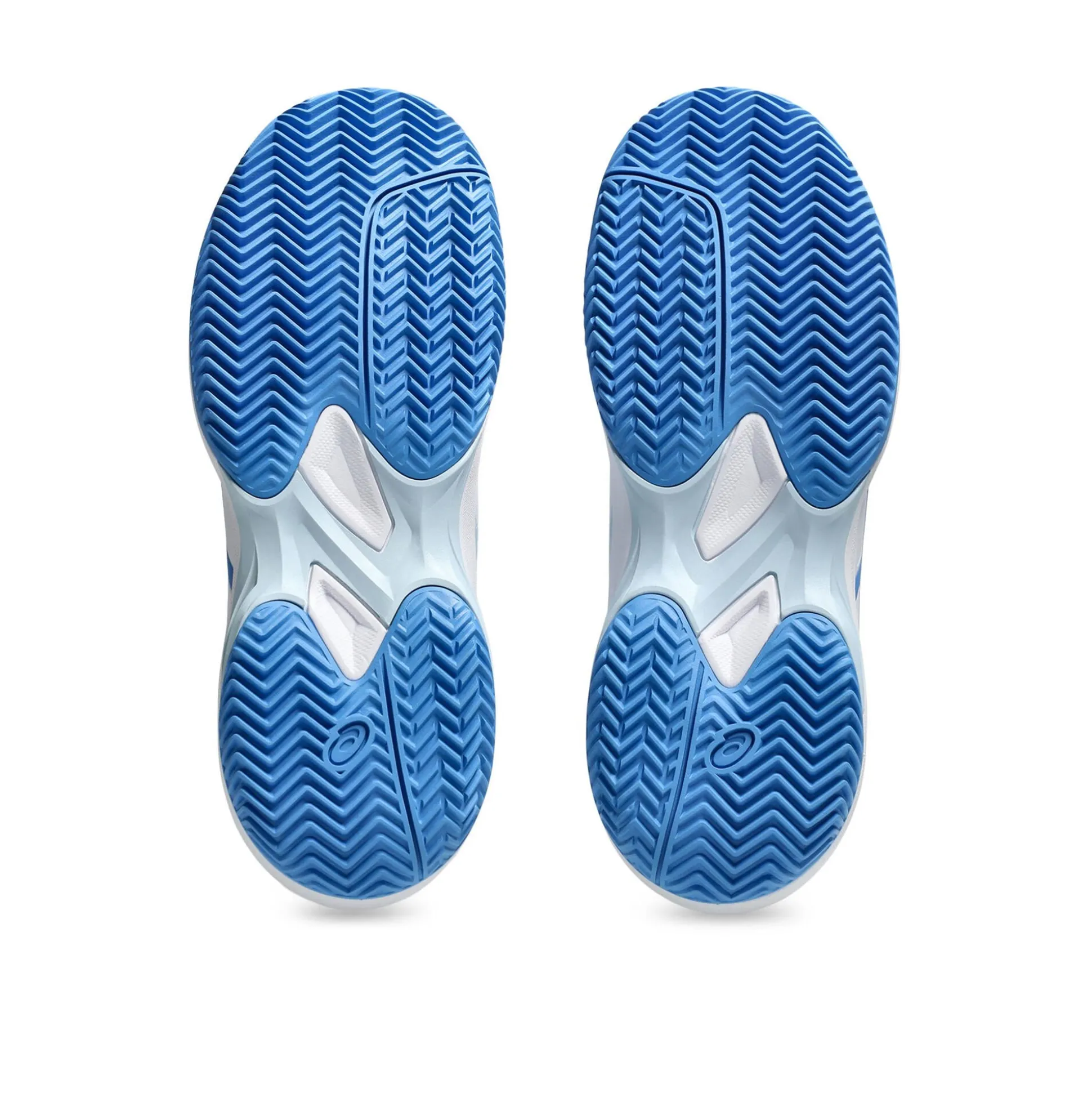 Shop Gel-Game 10 GS Clay Court Shoe Kids - White, Blue Clay Court Shoes