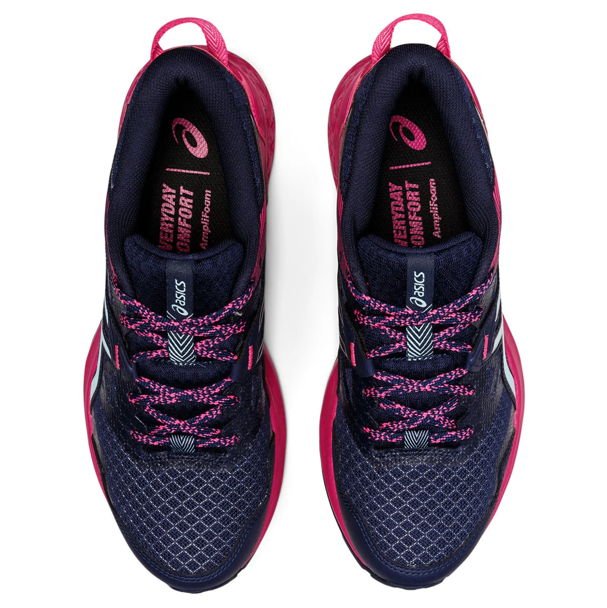 Sale Gel-Kanaku 4 Trail Running Shoe Women - Dark Blue, Pink Running Shoes