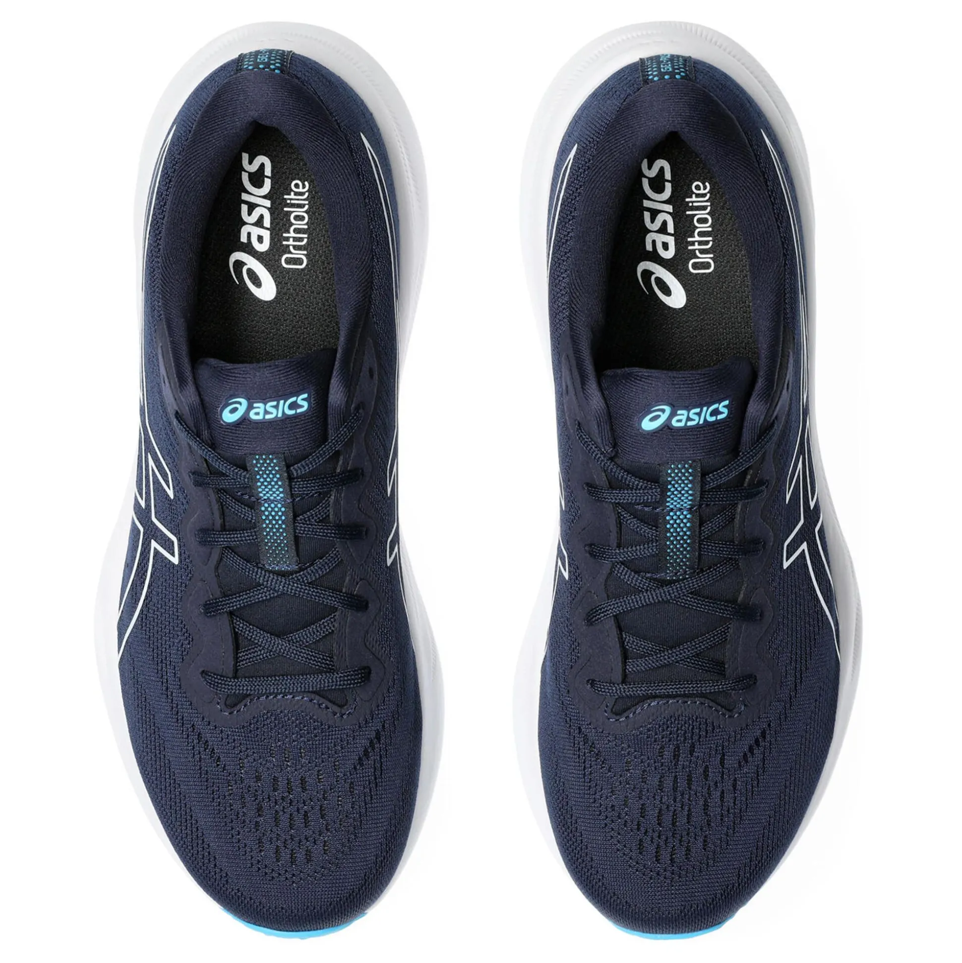 Outlet Gel-Pulse 15 Neutral Running Shoe Men - Dark Blue, White Running Shoes