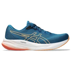 Cheap Gel-Pulse 15 Neutral Running Shoe Men - Dark Blue, Orange Running Shoes