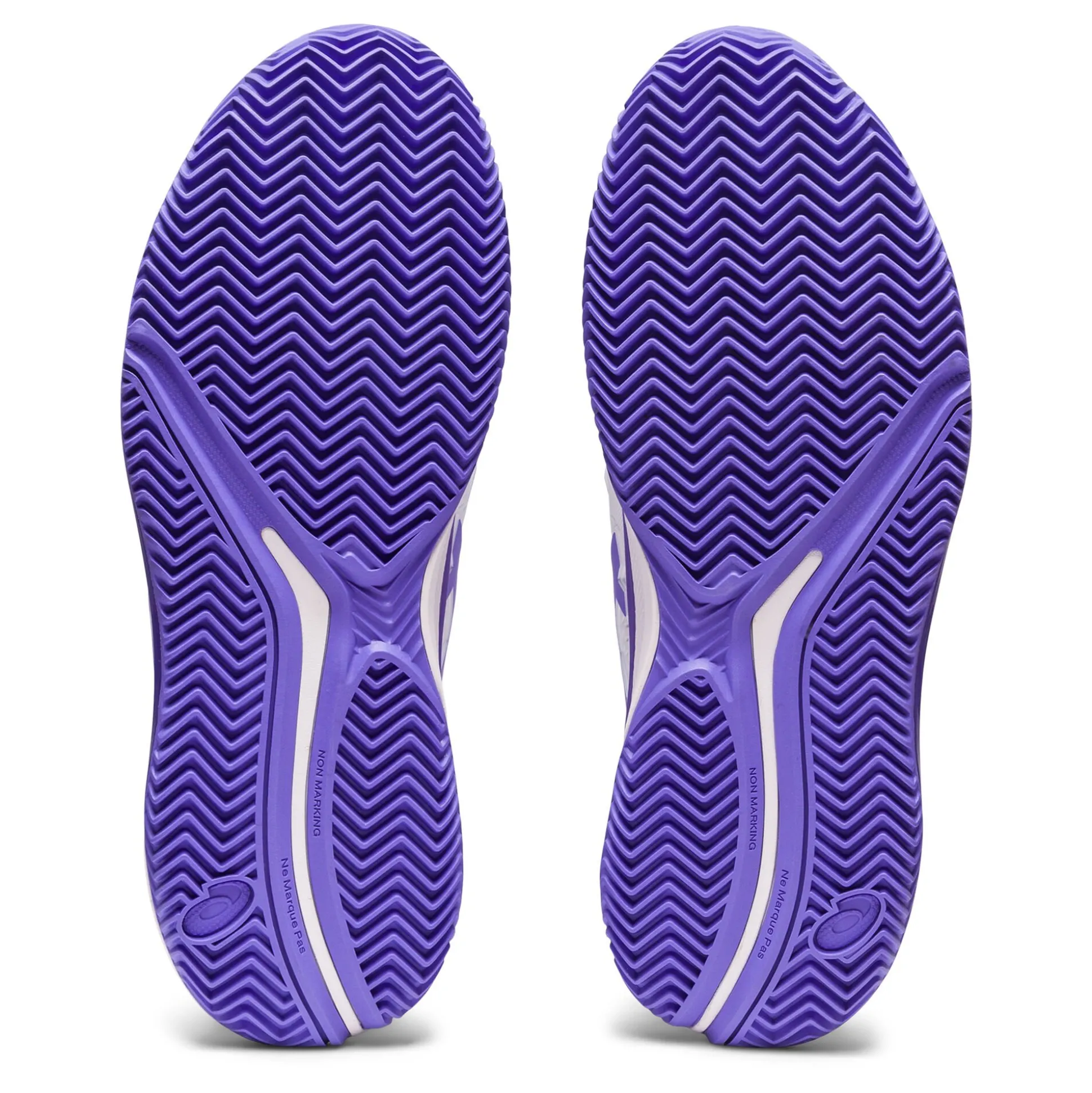Cheap Gel-Resolution 9 Clay Court Shoe Women - White, Lilac Clay Court Shoes