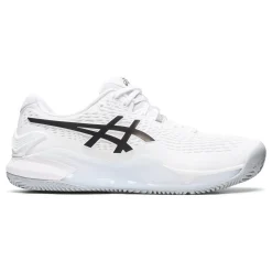 Discount Gel-Resolution 9 Clay Court Shoe Men - White, Black Clay Court Shoes