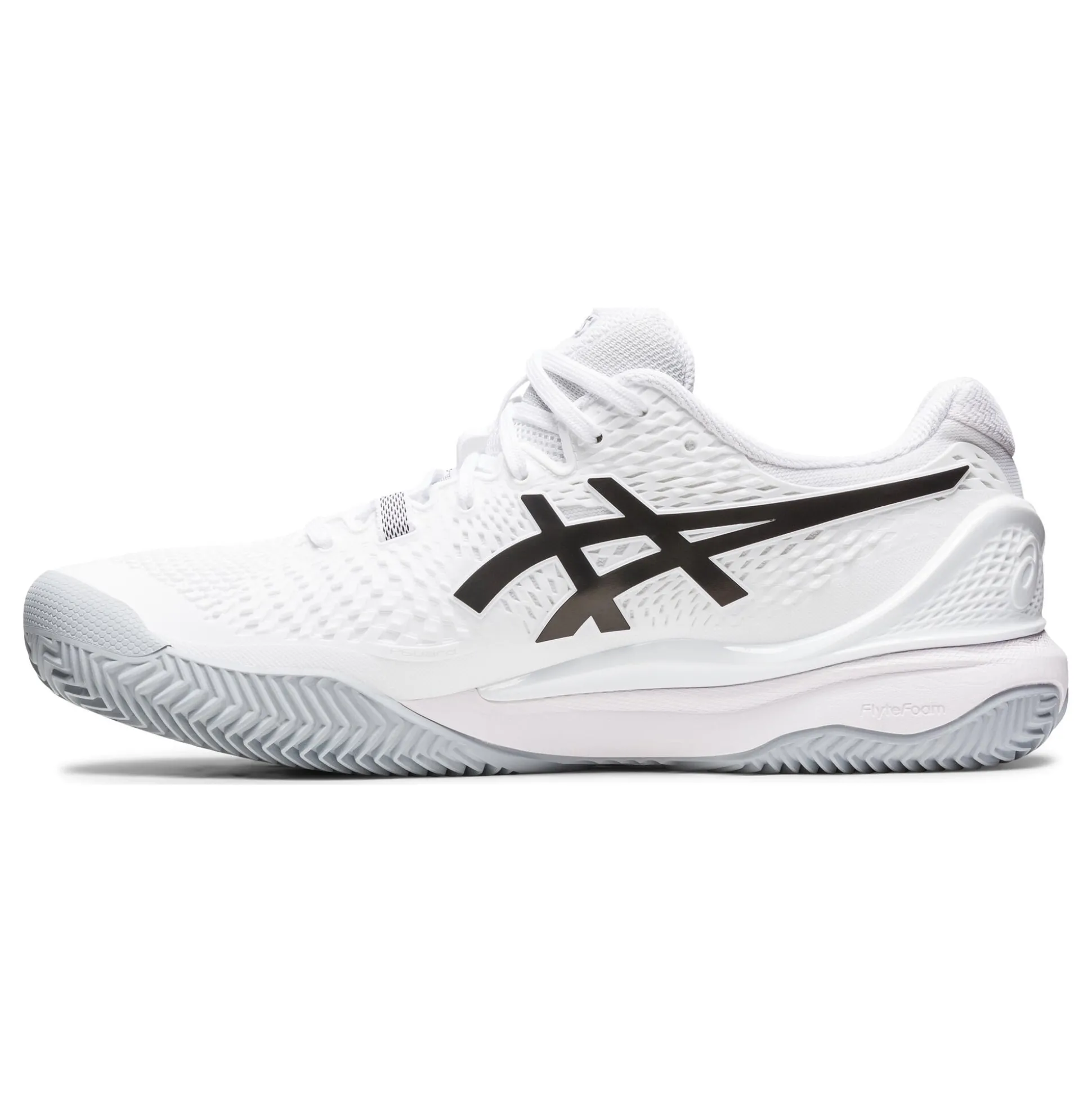 Discount Gel-Resolution 9 Clay Court Shoe Men - White, Black Clay Court Shoes