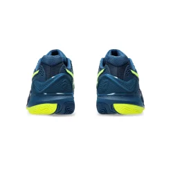 Clearance Gel-Resolution 9 Clay Court Shoe Men - Blue, Yellow Clay Court Shoes