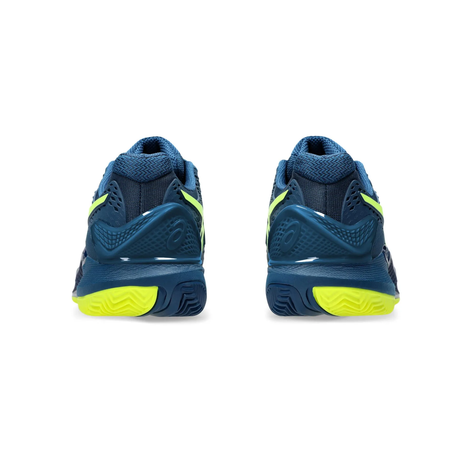 Clearance Gel-Resolution 9 Clay Court Shoe Men - Blue, Yellow Clay Court Shoes