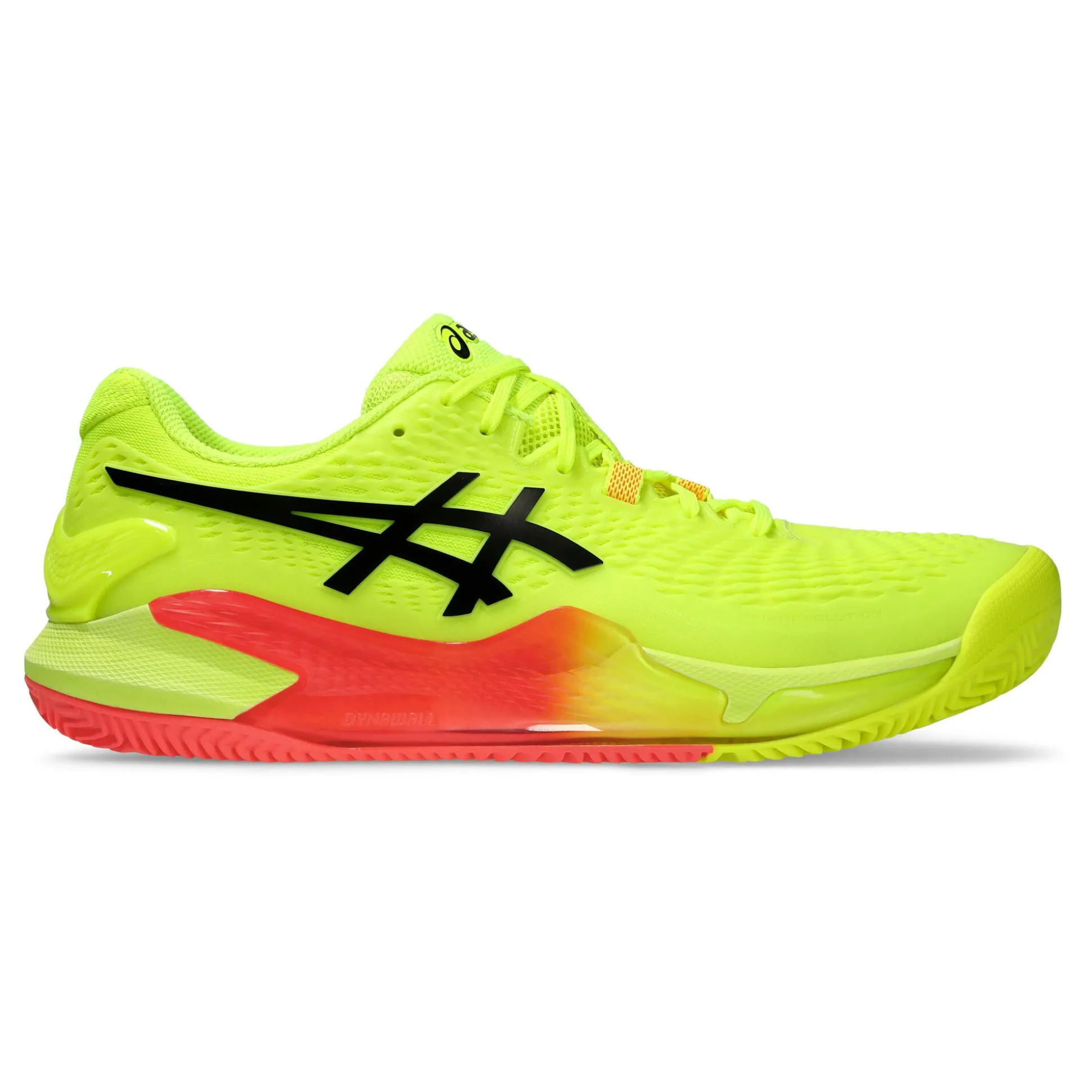 Shop Gel-Resolution 9 Clay Court Shoe Men - Yellow, Black Clay Court Shoes