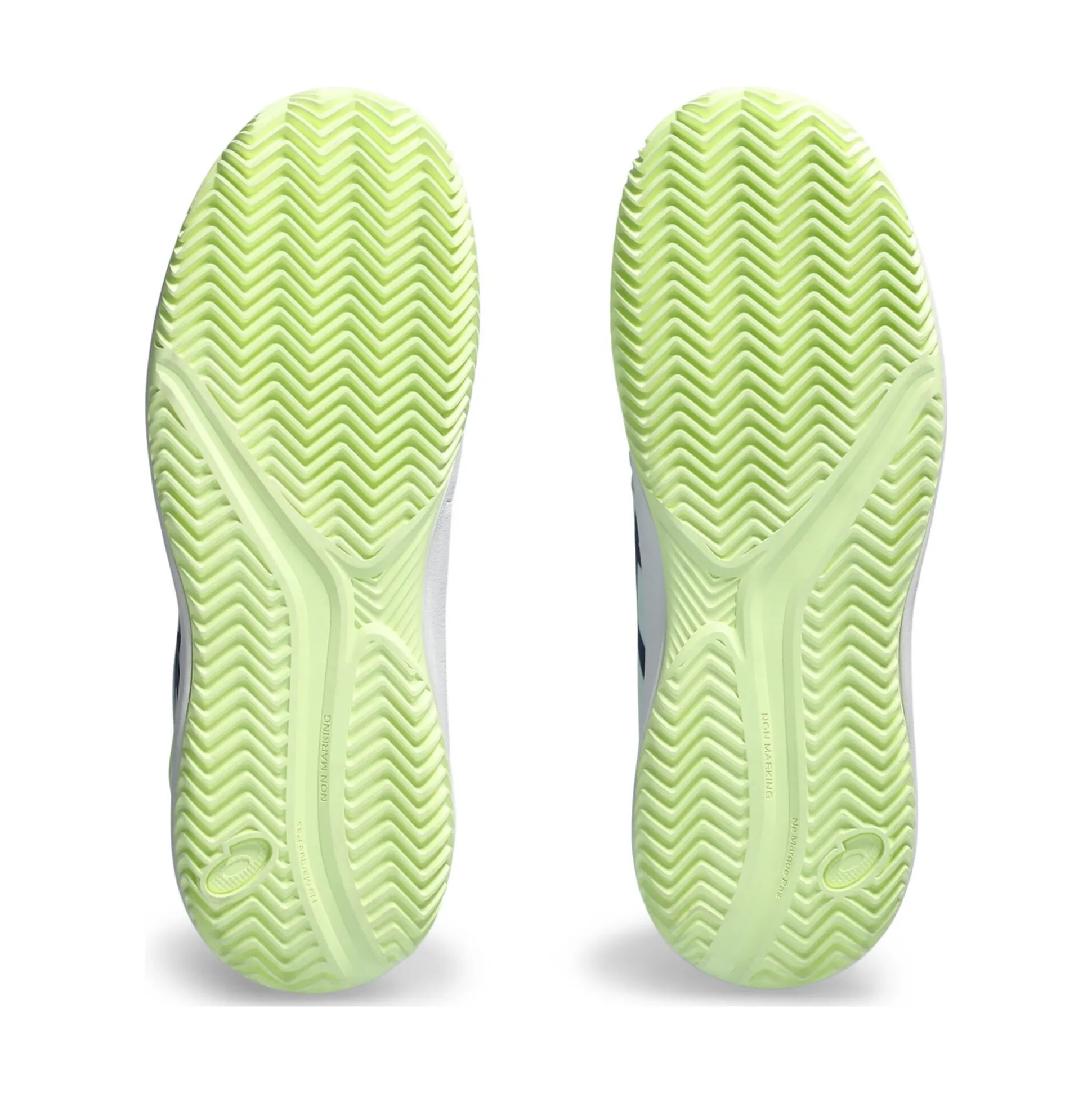 Fashion Gel-Resolution 9 GS Clay Court Shoe Kids - Mint, Dark Blue Clay Court Shoes