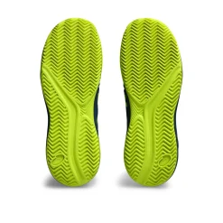 Sale Gel-Resolution 9 GS Clay Court Shoe Kids - Dark Blue, Neon Yellow Clay Court Shoes
