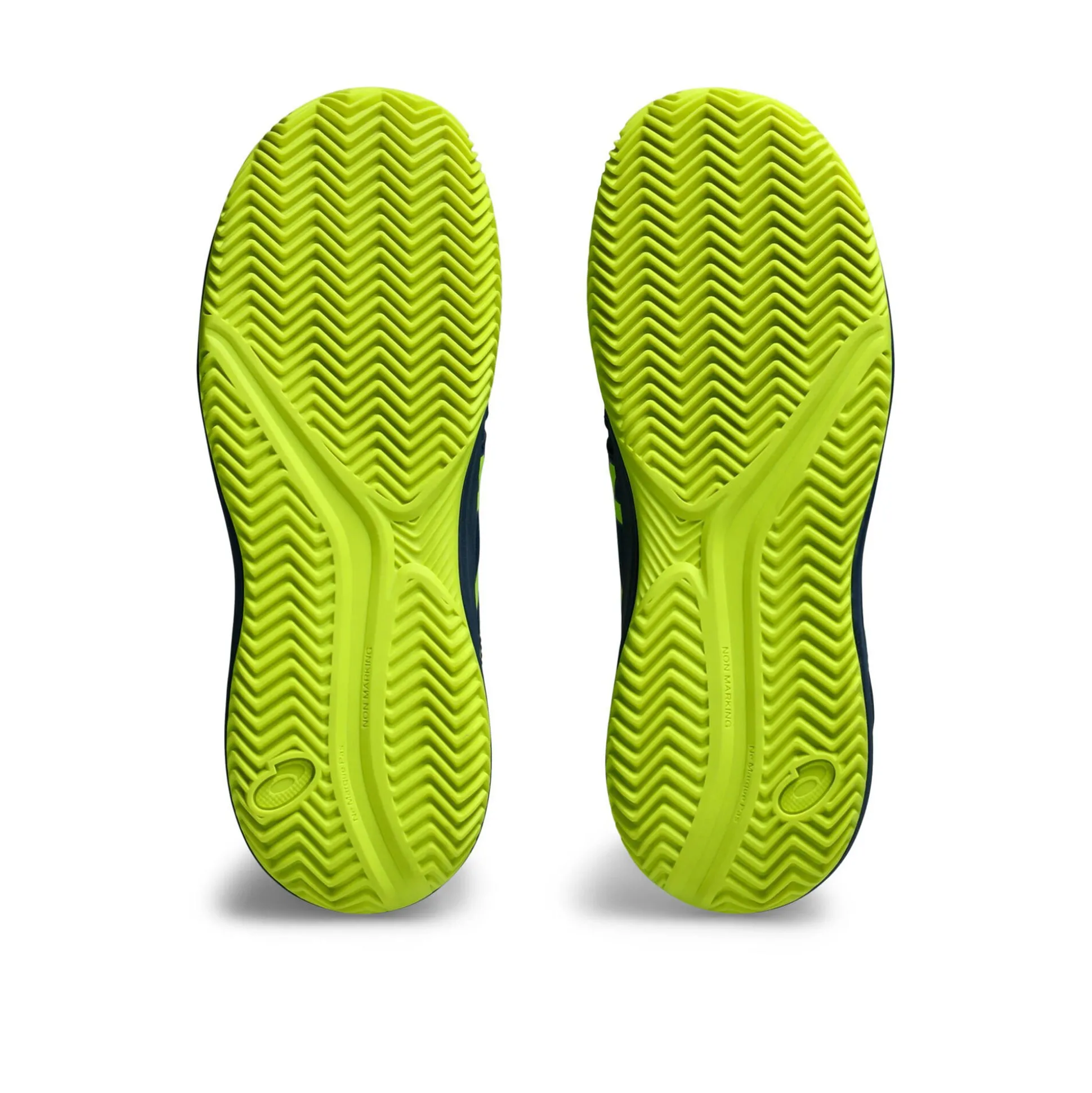Sale Gel-Resolution 9 GS Clay Court Shoe Kids - Dark Blue, Neon Yellow Clay Court Shoes