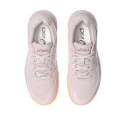 Fashion Gel-Resolution 9 GS Clay Court Shoe Kids - Beige, White Clay Court Shoes