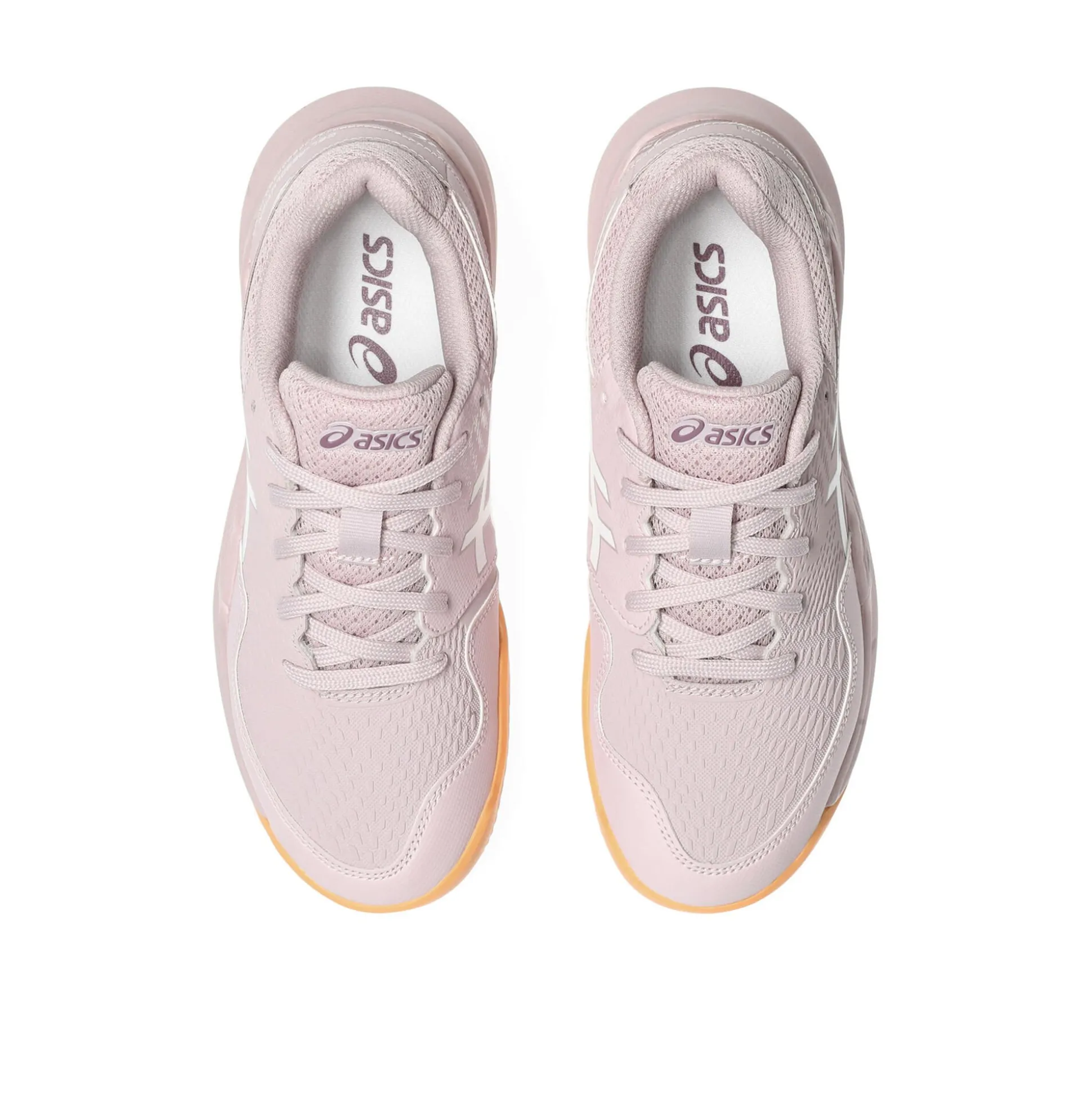 Fashion Gel-Resolution 9 GS Clay Court Shoe Kids - Beige, White Clay Court Shoes