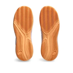 Fashion Gel-Resolution 9 GS Clay Court Shoe Kids - Beige, White Clay Court Shoes