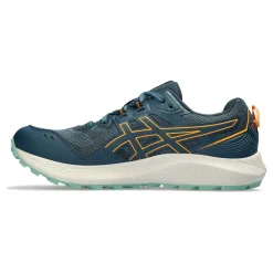 Hot Gel-Sonoma 7 Trail Running Shoe Men - Petrol, Orange Running Shoes