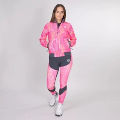 Cheap Gene Tech Training Jacket Women - Grey, Pink Jackets
