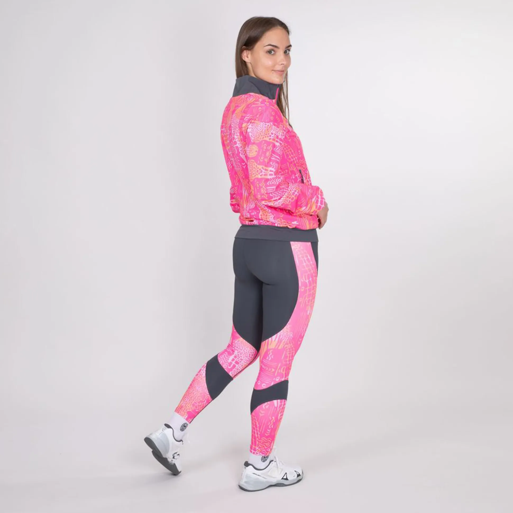 Cheap Gene Tech Training Jacket Women - Grey, Pink Jackets