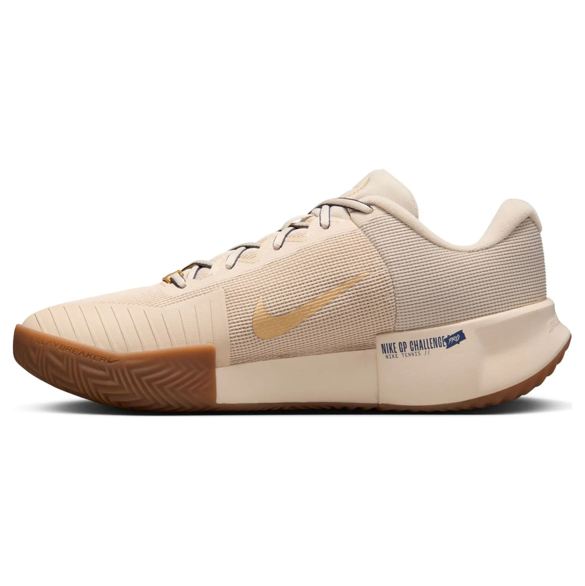 Best Sale GP Challenge Pro PRM Clay Court Shoe Men - Beige, Dark Blue Clay Court Shoes