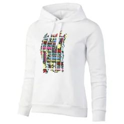New Graffity Hoody Women - White, Multicoloured Hoodies & Sweaters
