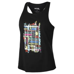 Best Graffity Tank Top Women - Black, Multicoloured Tops