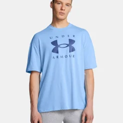 Shop Graphics T-Shirt Men - Light Blue Shirts