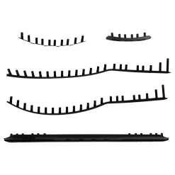 Fashion Gravity Team 2023 Grommet Set - Black Racket Accessories