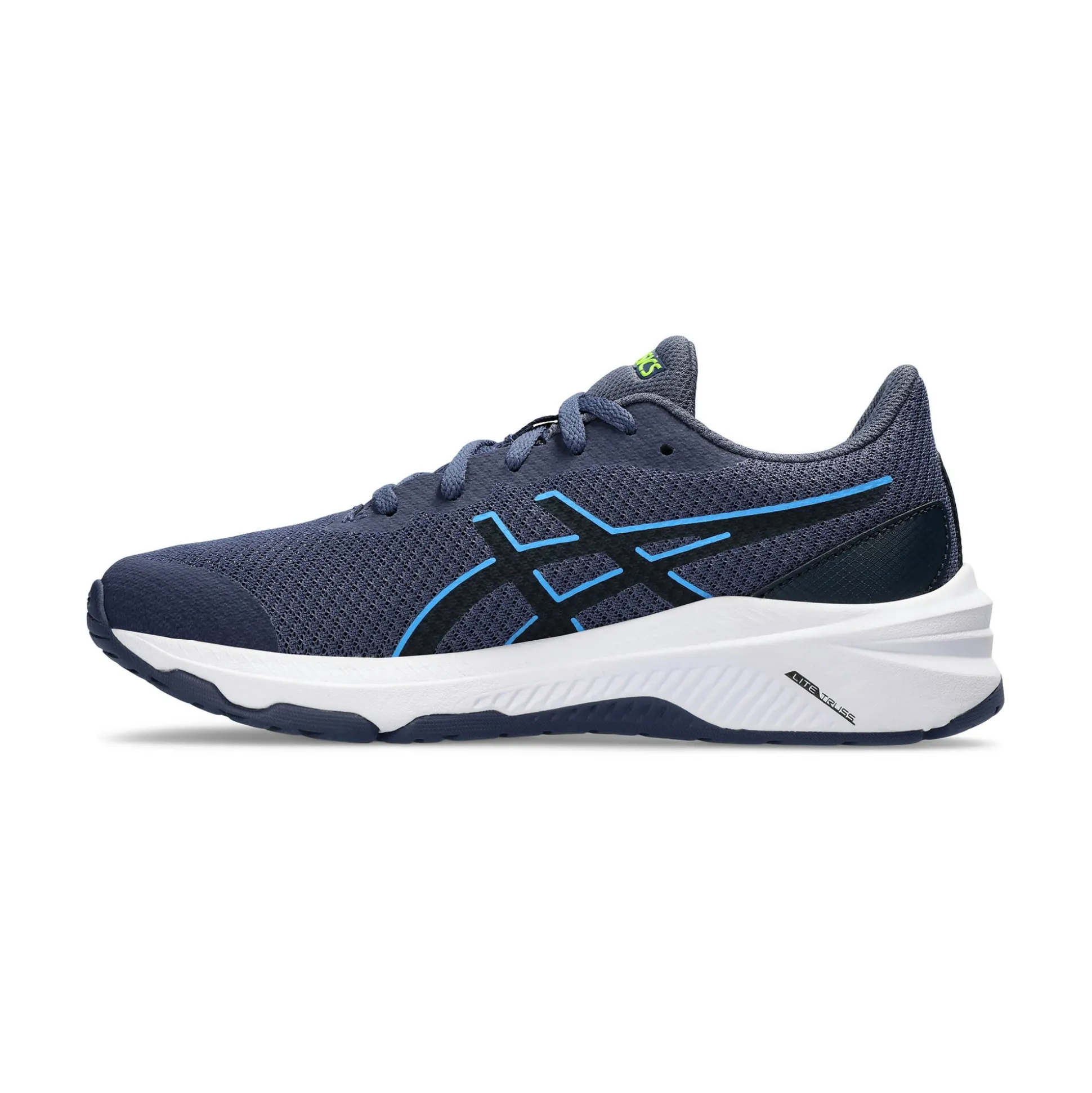 Sale GT-1000 12 GS Stability Running Shoe Kids - Blue, Dark Blue Running Shoes