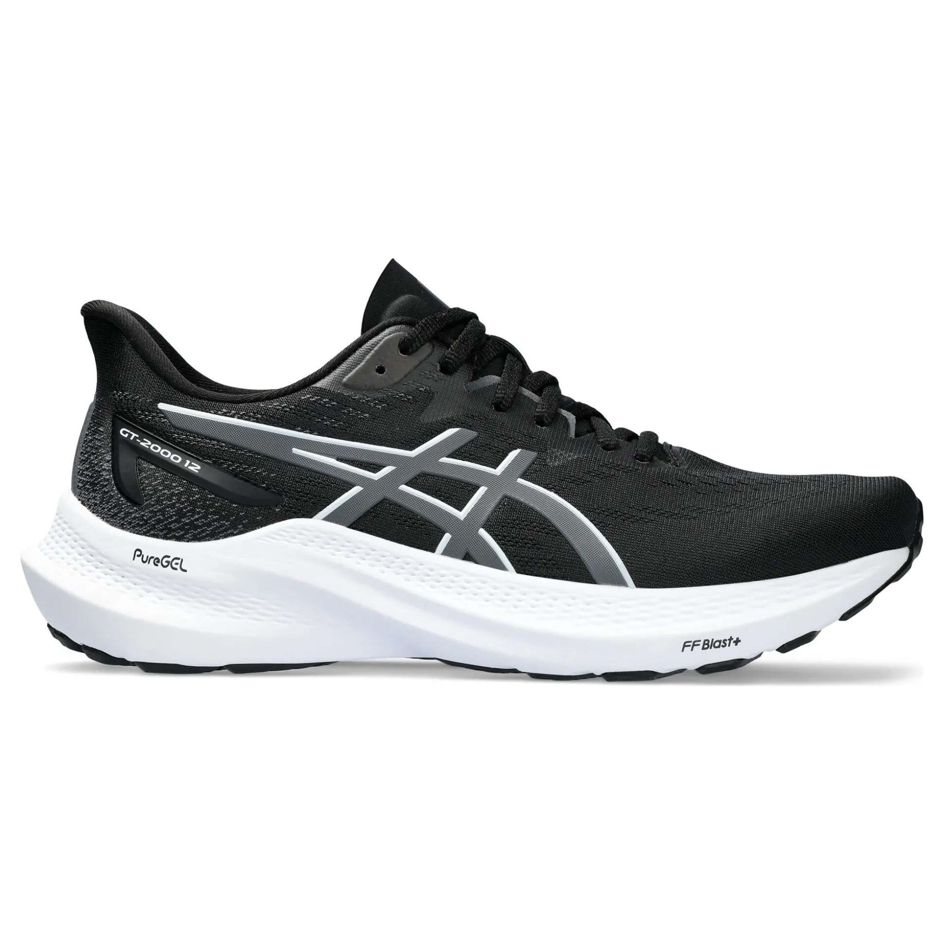Best Sale GT-2000 12 Stability Running Shoe Women - Black, Grey Running Shoes