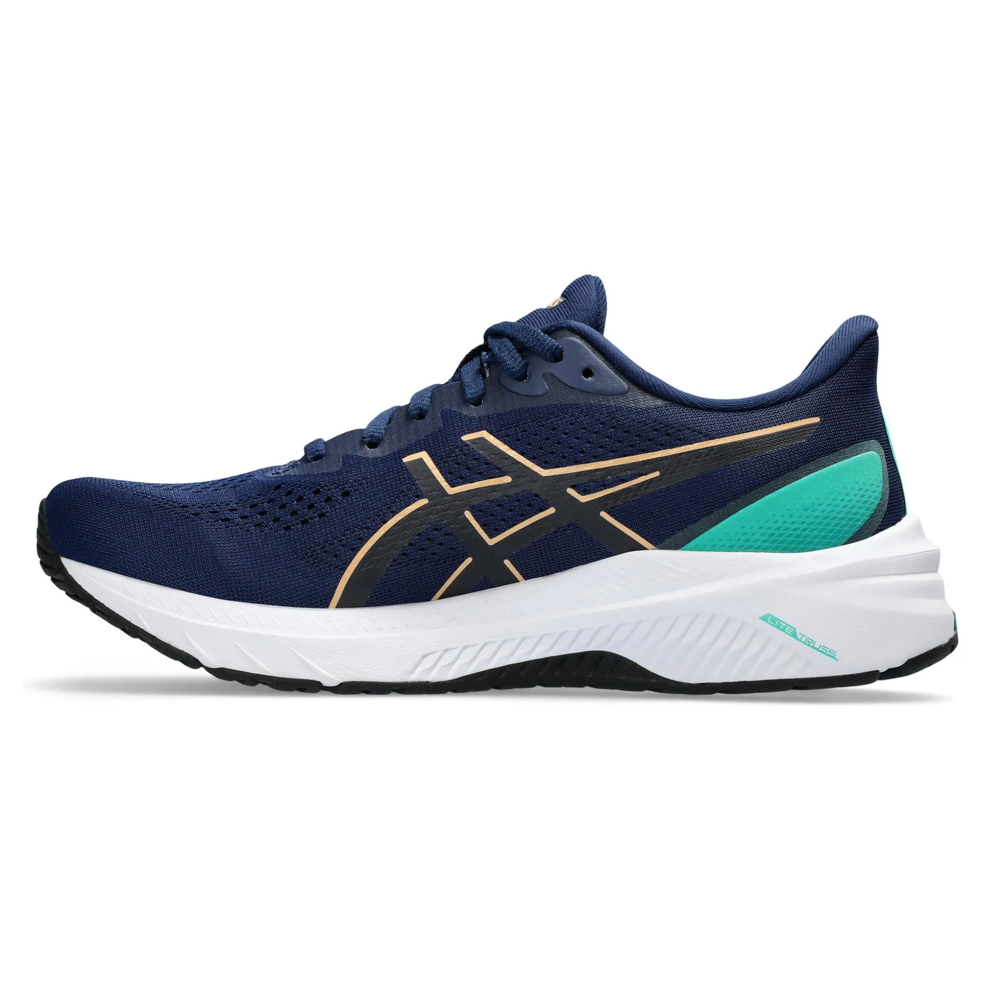 Store GT-1000 12 Stability Running Shoe Women - Dark Blue, Mint Running Shoes
