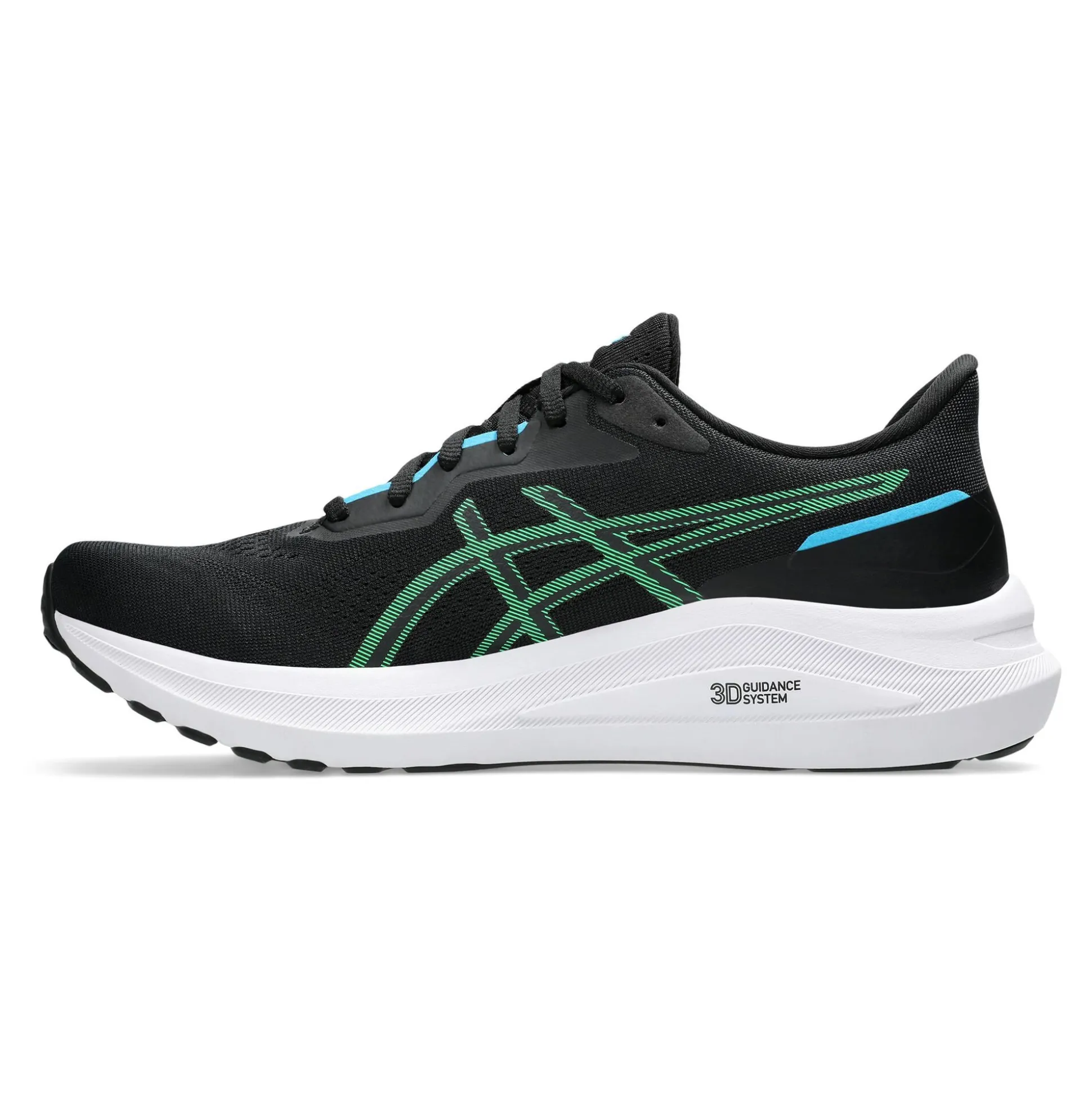 Shop GT-1000 13 Stability Running Shoe Men - Black, Green Running Shoes