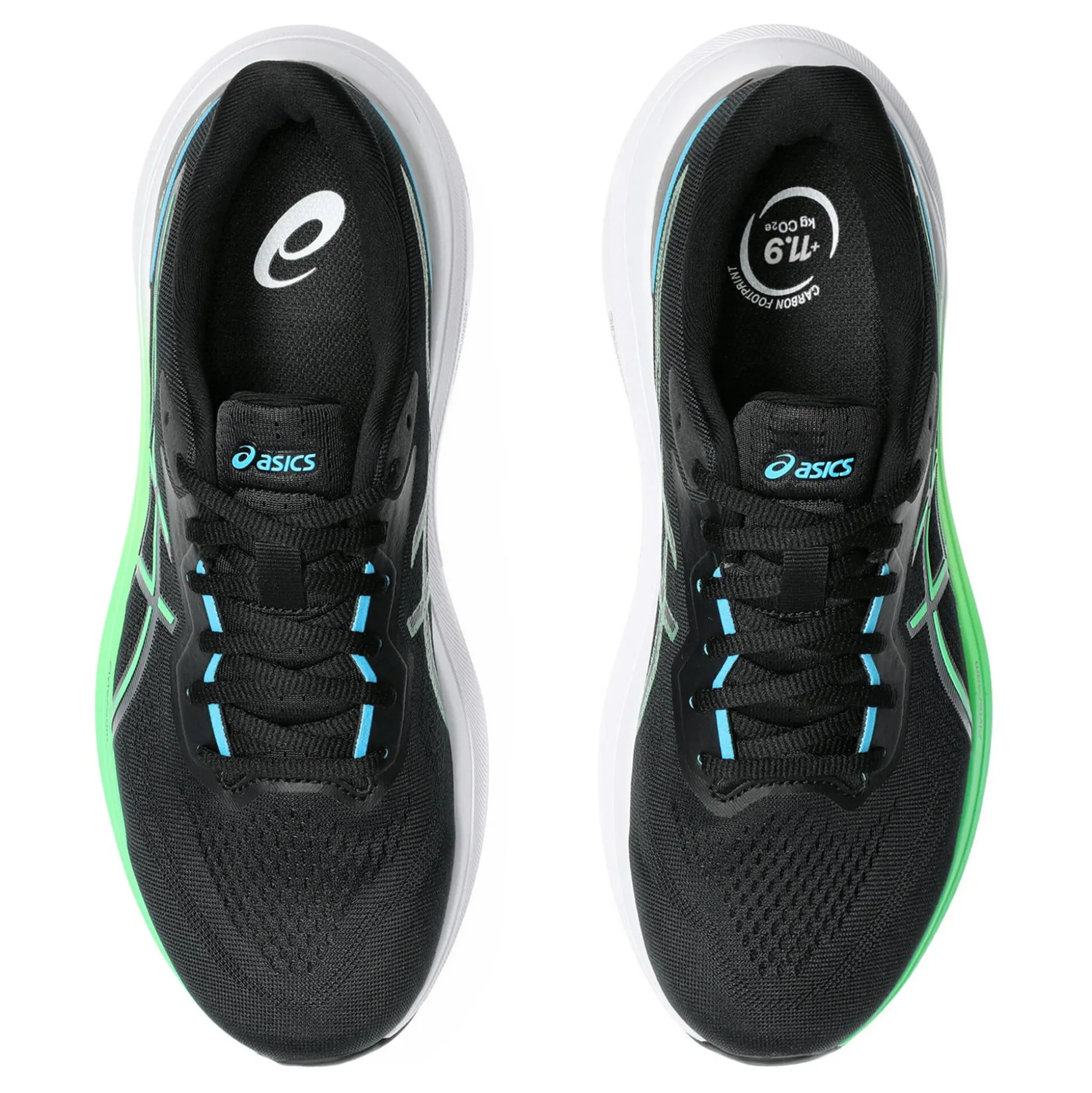 Shop GT-1000 13 Stability Running Shoe Men - Black, Green Running Shoes