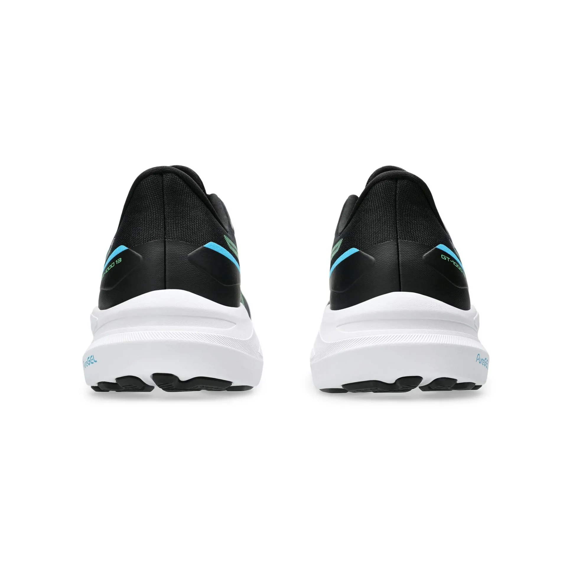 Shop GT-1000 13 Stability Running Shoe Men - Black, Green Running Shoes