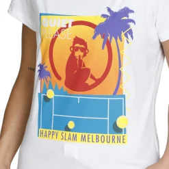 Cheap Happy Slam T-Shirt Women - White, Multicoloured Shirts