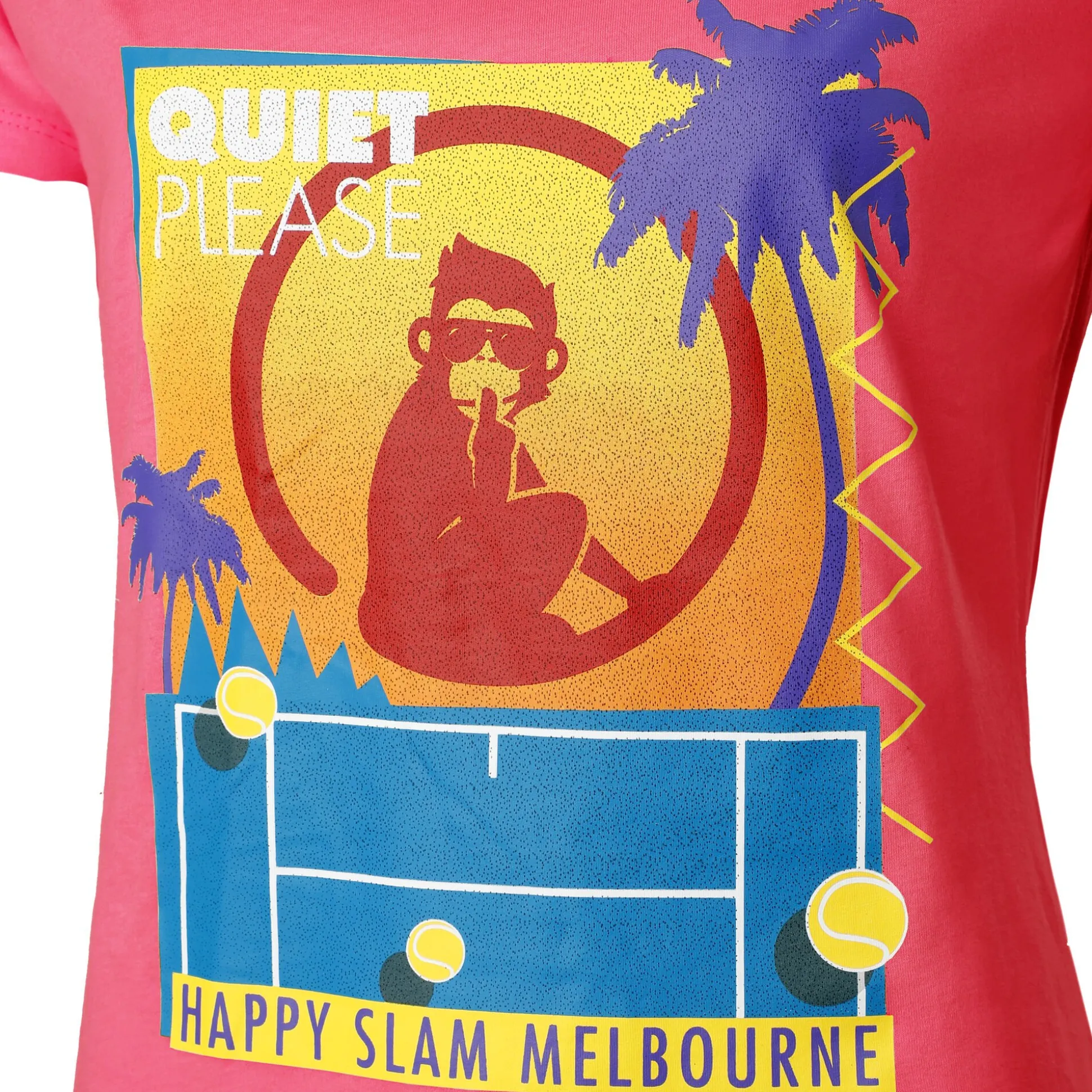 Shop Happy Slam T-Shirt Women - Pink, Multicoloured Shirts