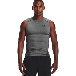 Online Heatgear Armour Tank Top Men - Dark Grey, Grey Tops