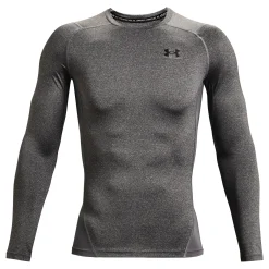 Outlet Heatgear Comp Long Sleeve Men - Anthracite, Black Compression|Shirts