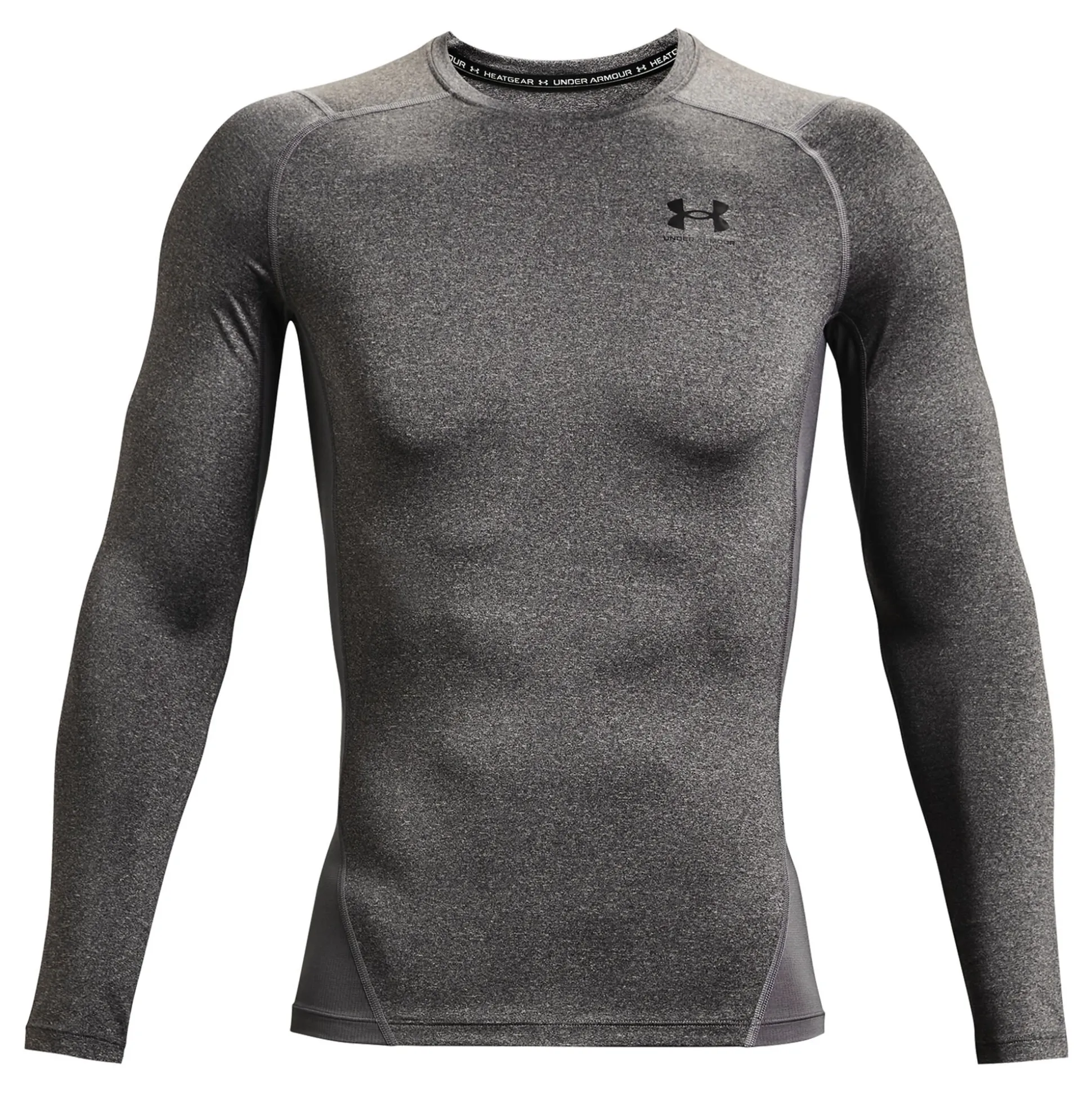 Outlet Heatgear Comp Long Sleeve Men - Anthracite, Black Compression|Shirts