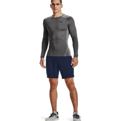 Outlet Heatgear Comp Long Sleeve Men - Anthracite, Black Compression|Shirts