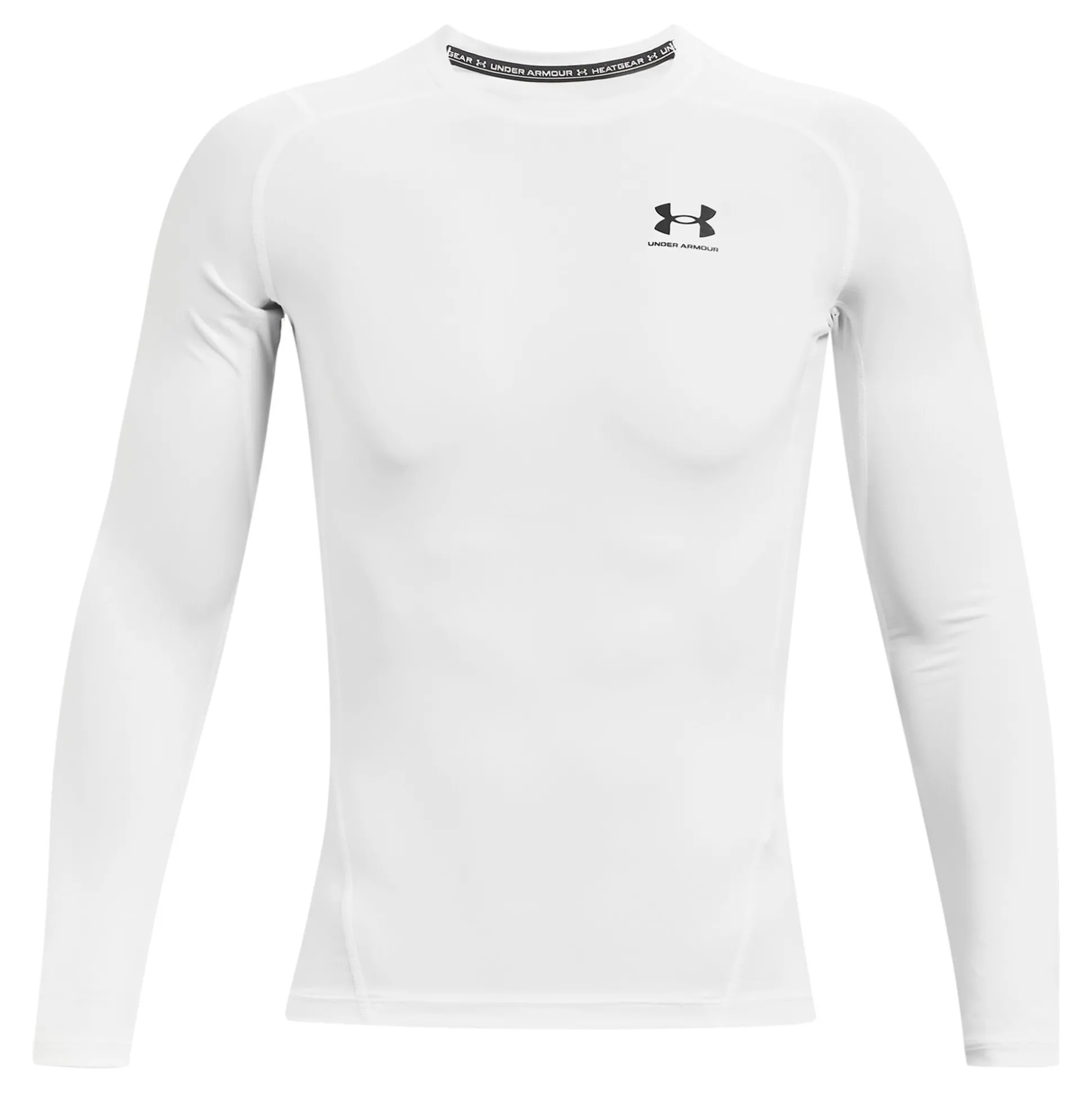 Best Sale Heatgear Comp Long Sleeve Men - White, Black Compression|Shirts