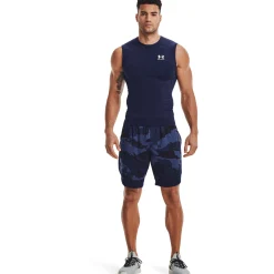 Shop Heatgear Comp Tank Top Men - Dark Blue, White Tops