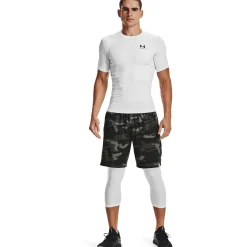 Cheap Heatgear Comp T-Shirt Men - White, Black Compression|Shirts