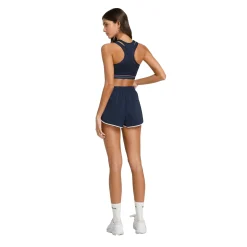 Cheap Heir Unlined Shorts Women - Dark Blue Shorts